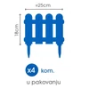 Ograda plastična 1m visina 18cm