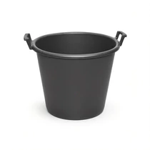Škaf, kaca sa ručkama crna 50L