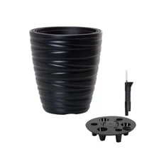 Saksija Maze standard 30x33 cm sa vodomerom - antracit S433