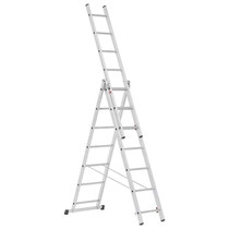 Aluminijumske merdevine 3x7 trodelne Axial