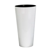 Saksija visoka sjajna sa uloškom 25x48 cm