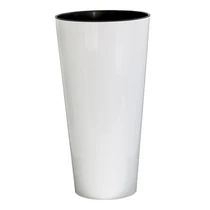 Saksija visoka sjajna sa uloškom 30x58 cm