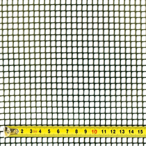 Mreža za ogradu pvc kvadratna 6x6mm 1x3m