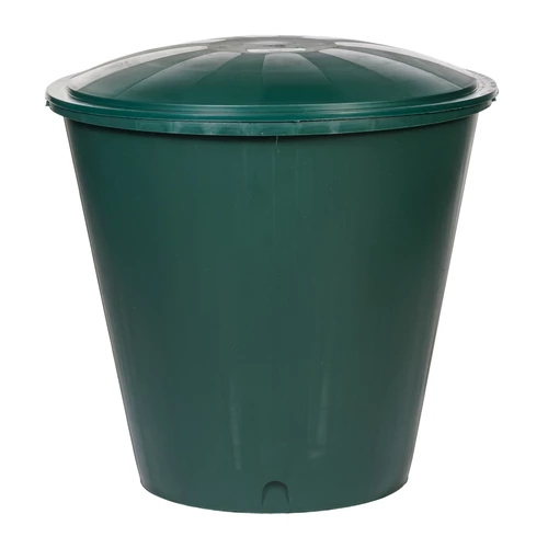 Kaca plastična 210L ZELENA sa poklopcem