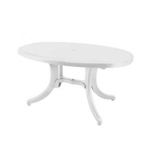 Baštenski sto plastični ovalni 140x100cm Orlando