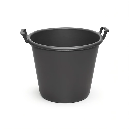 Škaf, kaca sa ručkama crna 50L