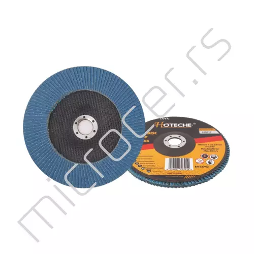 Brusni lamelni disk 115mm P60 plavi T27  Hoteche