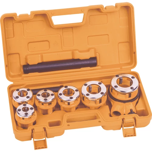 Alat za rezanje navoja 1/4"-1,1/4" 6/1 u setu Hoteche