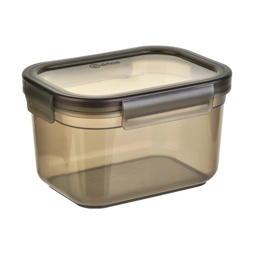 Kutija za hranu Divina 2L sa vakum trakom transparent siva Frigo