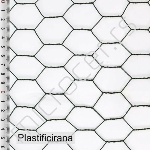 Heksagonalno pletivo plastificiran 25mmx1mx25m