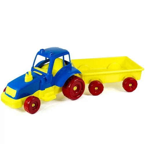 Traktor veliki sa prikolicom 52,5x51cm