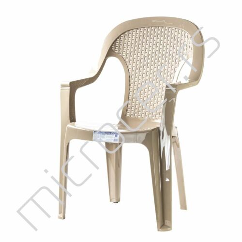 Baštenska stolica plastična visoki naslon