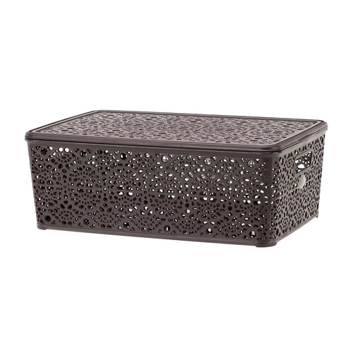 Korpa čipkasta 39x27x14cm sa poklopcem