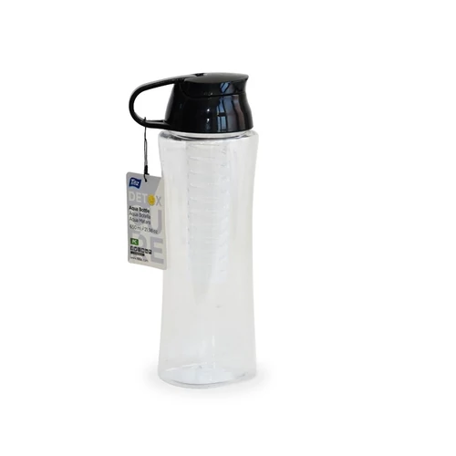 Flaša za vodu 650ml Aqua detox transparent
