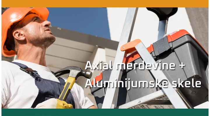 Stabilno na visini zadatka - merdevine i skele